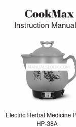 CookMax HP-38A Instruction Manual