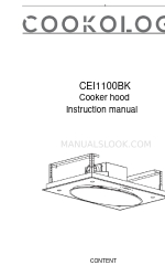 Cookology CEI1100BK Instrukcja obsługi