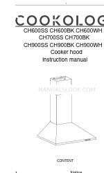 Cookology CH600BK Instruction Manual