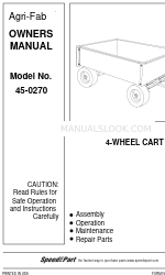 Agri-Fab 45-0270 Benutzerhandbuch