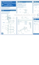 Austral Lock YARRA DEADLOCK Series Illustrated Fitting Instructions