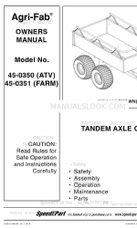 Agri-Fab 45-0350 Benutzerhandbuch