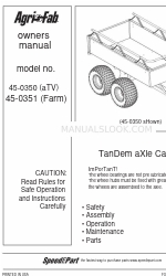 Agri-Fab 45-0350 Benutzerhandbuch