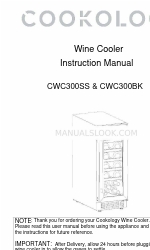 Cookology CWC300SS 사용 설명서