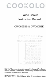 Cookology CWC605BK Manual de instrucciones