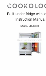 Cookology CBUIB600 Manual de instruções