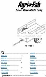 Agri-Fab 45-0554 Handmatig