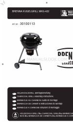 BRENNA MAYER BARBECUE KUGELGRILL 30100113 Manual de instrucciones de montaje