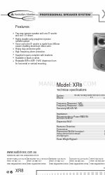 AUSTRALIAN MONITOR XR8 Brochure