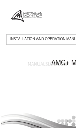 AUSTRALIAN MONITOR AMC+ MIX 設置および操作マニュアル