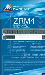 AUSTRALIAN MONITOR AMIS ZRM4 パンフレット