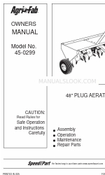 Agri-Fab 45-0299 Посібник користувача