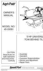 Agri-Fab 45-03081 Посібник користувача