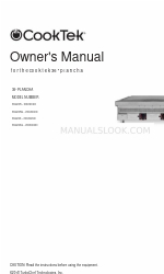 CookTek PL362CR-400 Owner's Manual