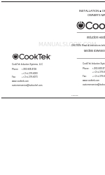 CookTek IDW650S Manual do Proprietário