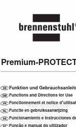 brennenstuhl Premium-PROTECT-Line Gebruiksaanwijzing