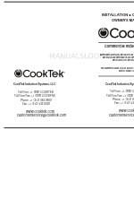 CookTek MPLD362CR-400 Kullanıcı El Kitabı