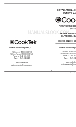 CookTek PTDS200 Manuale d'uso