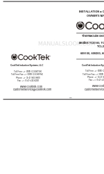 CookTek TCL200 Manual del usuario