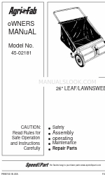 Agri-Fab 45-0282 Manual del usuario
