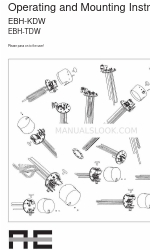 Austria Email EBH-TDW Operating And Mounting Instructions Manual