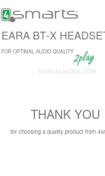 4smarts Eara BT-X Manual