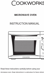 Cookworks M8017P-F Instrukcja obsługi