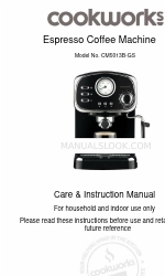 Cookworks CM5013B-GS Care & Instruction Manual