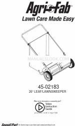 Agri-Fab Lawn Care Made Easy 45-02183 マニュアル