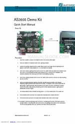 austriamicrosystems AS3935 Snelstarthandleiding