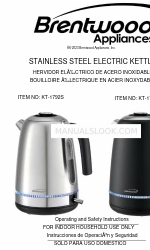 Brentwood Appliances KT-1792BK Kullanım ve Güvenlik Talimatları Kılavuzu