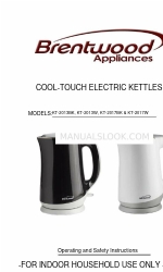 Brentwood Appliances KT-2013W Інструкція з експлуатації та техніки безпеки