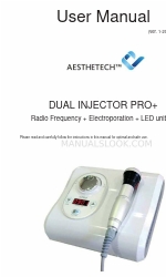 4T Medical AESTHETECH DUAL INJECTOR PRO+ Manuale d'uso