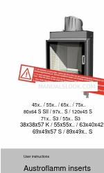 Austro Flamm 55x55x68 K 2.0 Manual de instrucciones