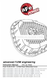 aFe Power 46-70022 Instruction Manual