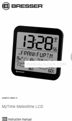 Bresser MyTime Meteotime LCD Руководство по эксплуатации