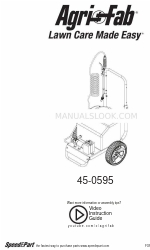 Agri-Fab 45-0595 Schnellstart-Handbuch