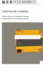 Bender COMTRAXX COM465ID Quick Start Manual