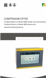 Bender COMTRAXX CP700 Краткое руководство по эксплуатации