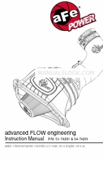 aFe Power 54-74201 Manual de instruções