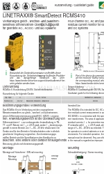 Bender LINETRAXX SmartDetect RCMS410 クイック・スタート・マニュアル