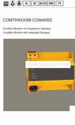 Bender COMTRAXX COM465ID Manual de início rápido