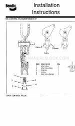 BENDIX 109337 Instrukcje instalacji