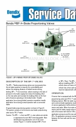 BENDIX BP-1 BRAKE PROPORTIONING VALVES Podręcznik