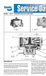 BENDIX DV-2 AUTO RESERVOIR DRAIN VALVE マニュアル