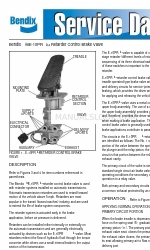 BENDIX E-10PR RETARDER CTRL BRAKEVALVE Manuel