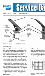 BENDIX E-12-E-15 BRAKE VALVE Manual