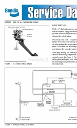 BENDIX E-14 DUAL BRAKE VALVE Посібник