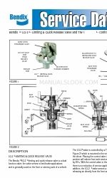 BENDIX LQ-2 QUICK RELEASE VALVES 매뉴얼