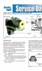 BENDIX QR-1C DBL CHECK QUICK RELEASE VALVE Manual